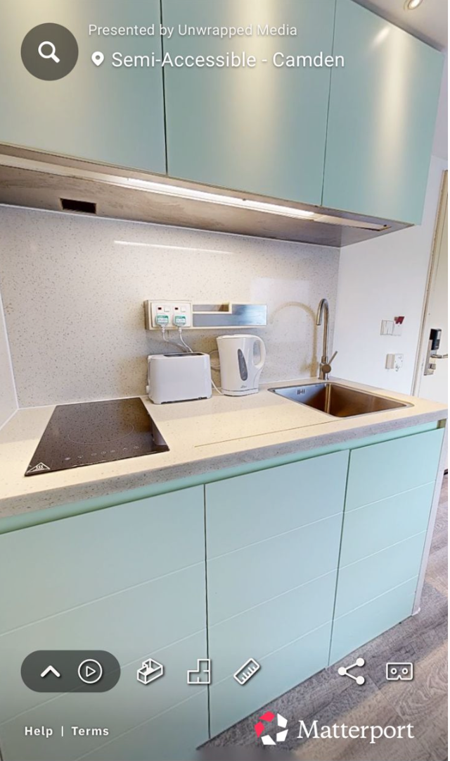Furnished Studio with Kitchenette
